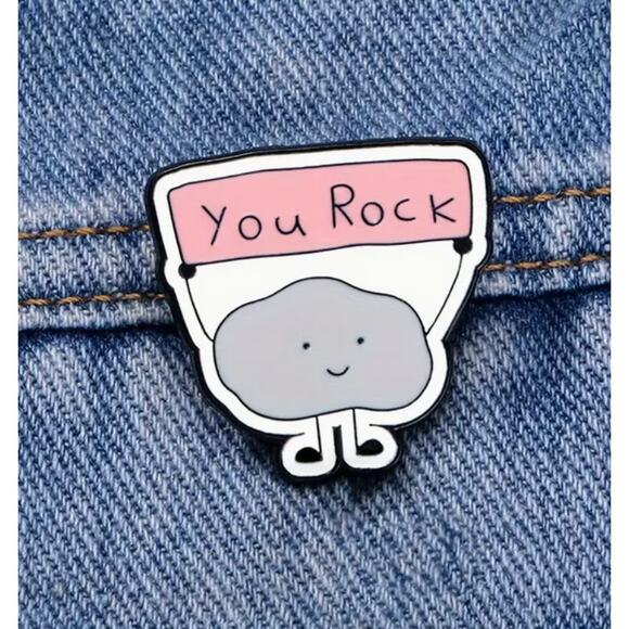 You Rock Cute Enamel Pins 430 - Picture 4 of 5